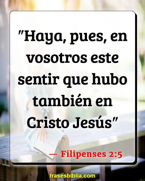 Versículos De La Biblia Desunión (Filipenses 2:5)