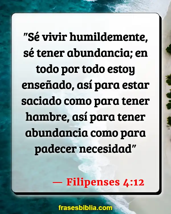 Versículos De La Biblia Hambre mundial (Filipenses 4:12)