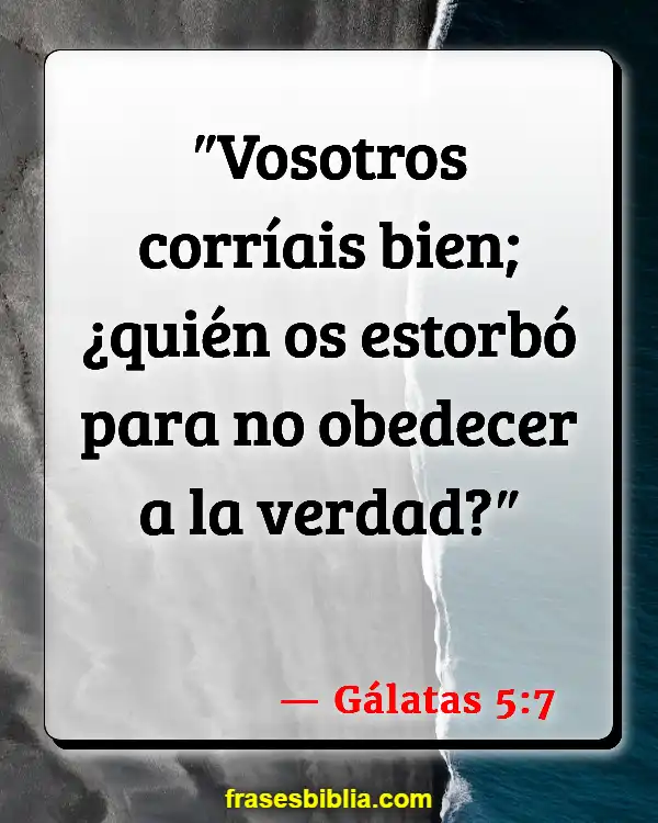 Versículos De La Biblia Obras de la carne (Gálatas 5:7)