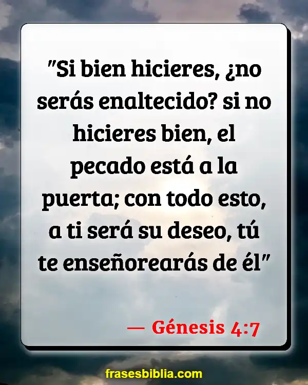 Versículos De La Biblia El pecado y la Biblia (Génesis 4:7)