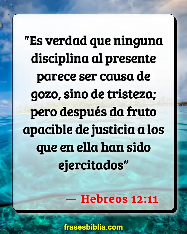 Versículos De La Biblia Esposas presentando (Hebreos 12:11)