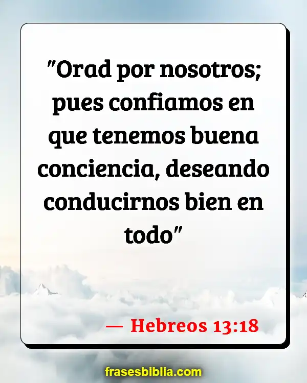 Versículos De La Biblia Valer (Hebreos 13:18)