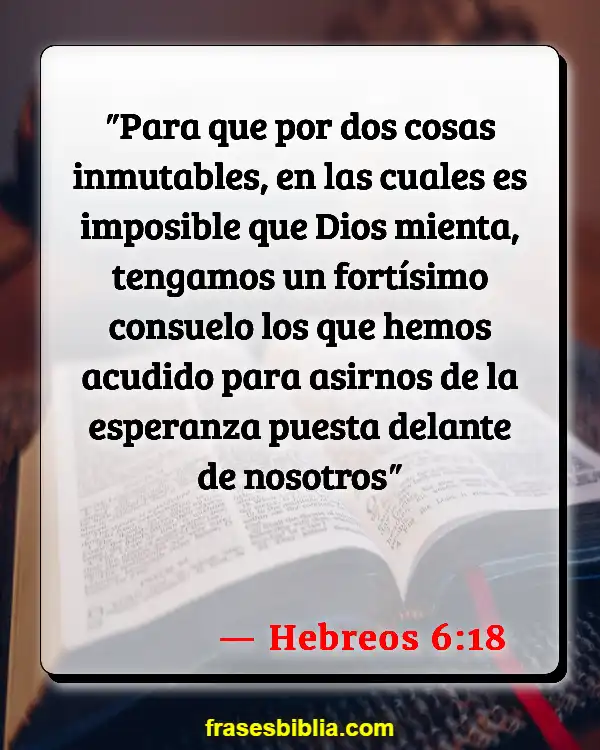 Versículos De La Biblia Unidad entre los creyentes (Hebreos 6:18)