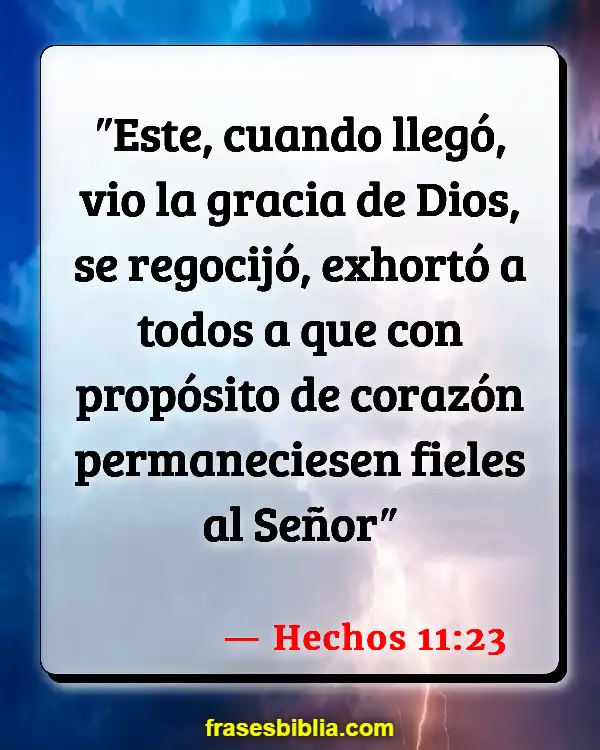 Versículos De La Biblia Bernabé (Hechos 11:23)