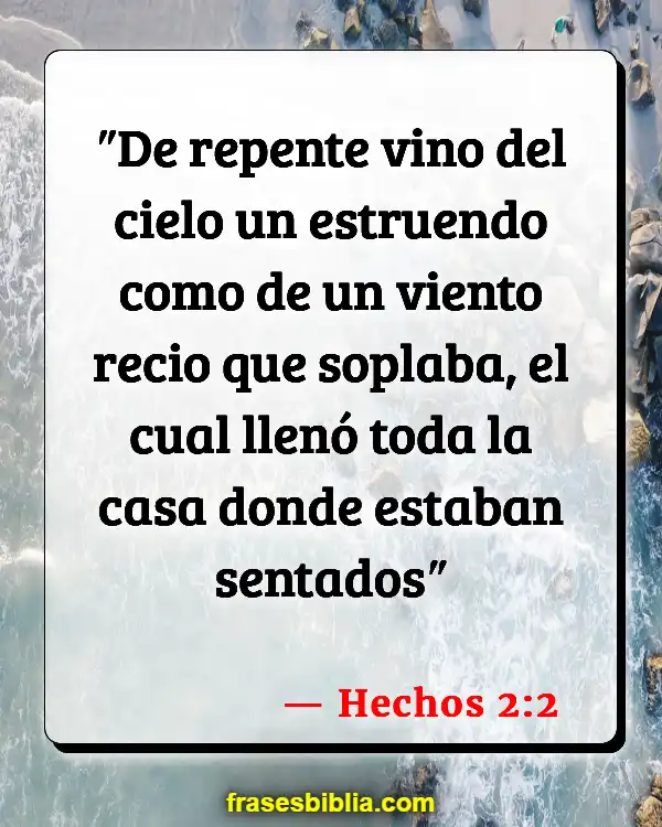 Versículos De La Biblia Odres de vino (Hechos 2:2)