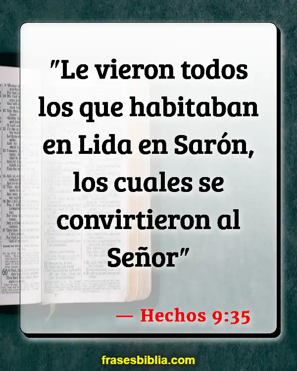 Versículos De La Biblia La rosa de Sharon (Hechos 9:35)