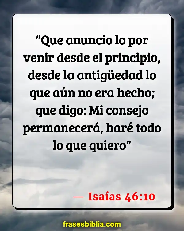 Versículos De La Biblia Deja Vu (Isaías 46:10)