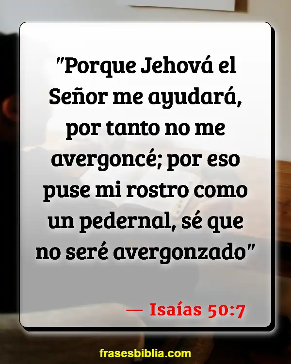 Versículos De La Biblia Batalla (Isaías 50:7)