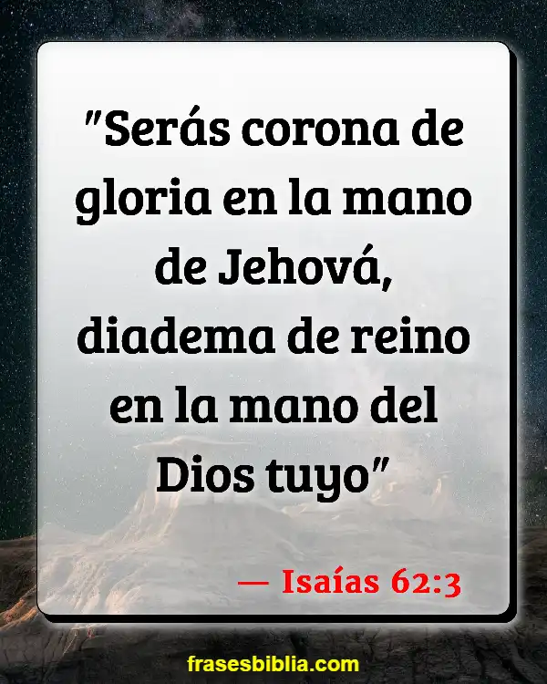 Versículos De La Biblia Feo (Isaías 62:3)