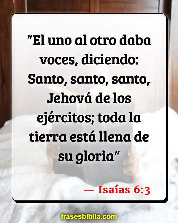 Versículos De La Biblia Los ángeles se regocijan (Isaías 6:3)