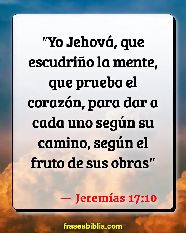 Versículos De La Biblia La mente (Jeremías 17:10)