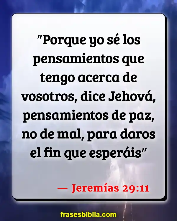 Versículos De La Biblia Jesús llamando (Jeremías 29:11)