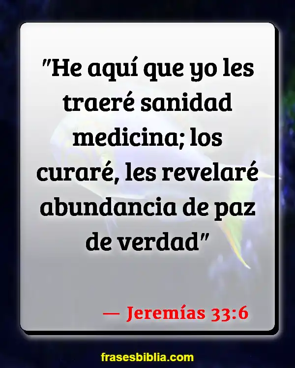 Versículos De La Biblia Heridas (Jeremías 33:6)