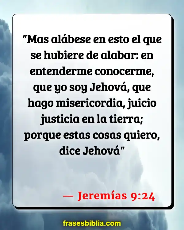 Versículos De La Biblia Fanfarronería (Jeremías 9:24)