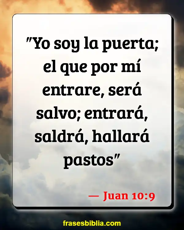 Versículos De La Biblia Sí, sé sí. (Juan 10:9)