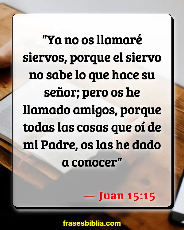 Versículos De La Biblia ¿Quién soy yo en Cristo? (Juan 15:15)