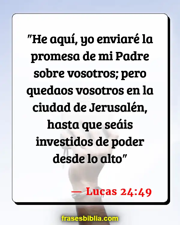 Versículos De La Biblia Hablar en lenguas (Lucas 24:49)