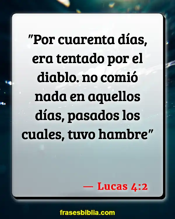 Versículos De La Biblia Quinta Monarquía (Lucas 4:2)