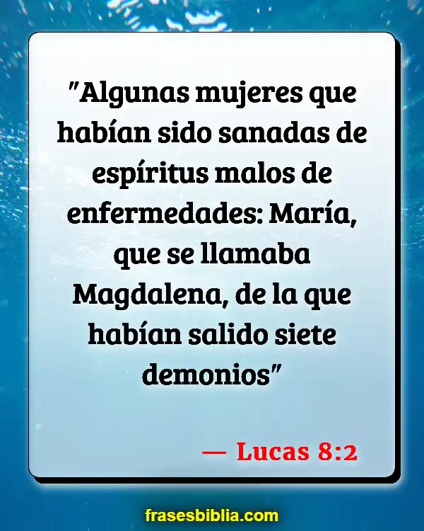 Versículos De La Biblia María Magdalena (Lucas 8:2)