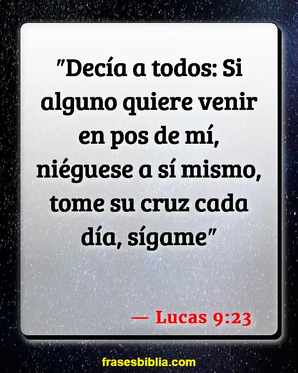 Versículos De La Biblia Falto (Lucas 9:23)