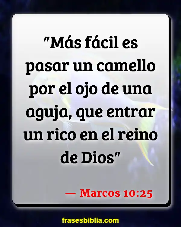 Versículos De La Biblia Bienaventuranzas (Marcos 10:25)