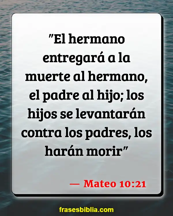 Versículos De La Biblia Hijastros (Mateo 10:21)