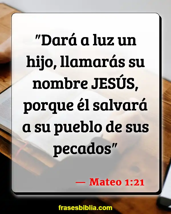 Versículos De La Biblia Su nombre (Mateo 1:21)