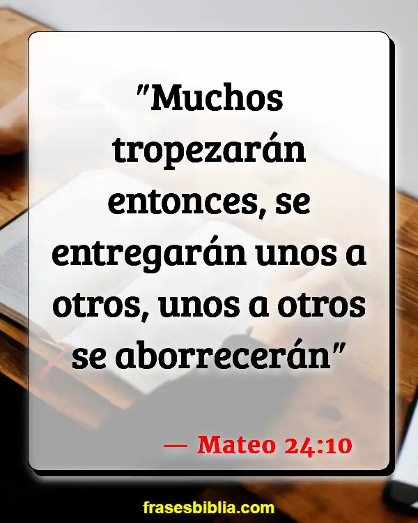 Versículos De La Biblia Tsunamis (Mateo 24:10)