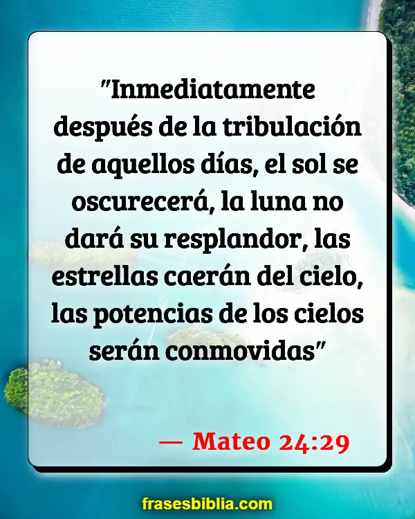 Versículos De La Biblia Amanecer (Mateo 24:29)