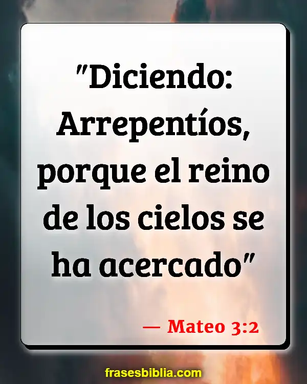 Versículos De La Biblia Qué ponerse (Mateo 3:2)