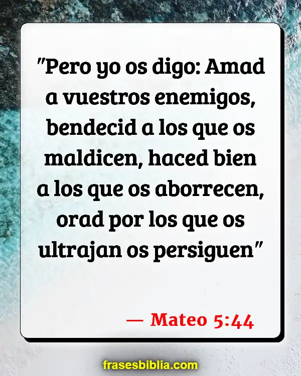 Versículos De La Biblia Oracion silenciosa (Mateo 5:44)