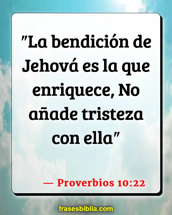 Versículos De La Biblia Obras (Proverbios 10:22)