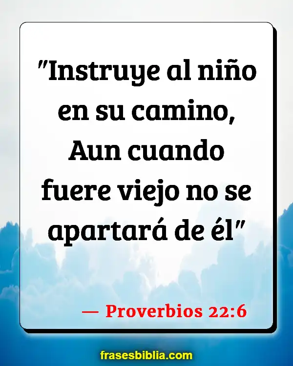 Versículos De La Biblia Niños descarriados (Proverbios 22:6)
