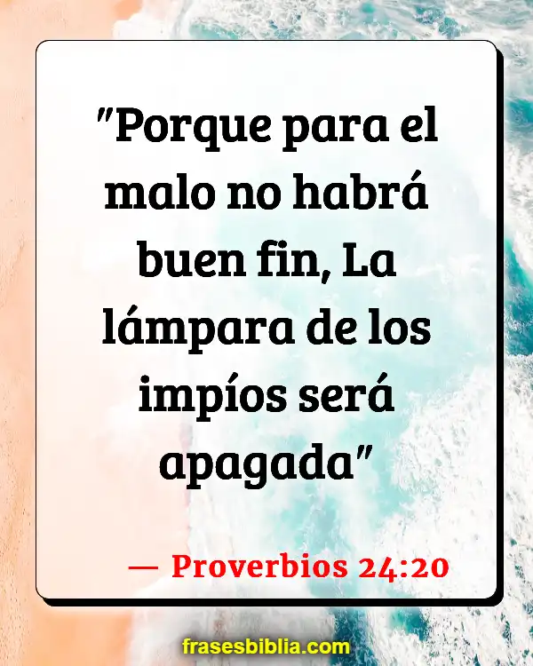 Versículos De La Biblia Incrédulos (Proverbios 24:20)