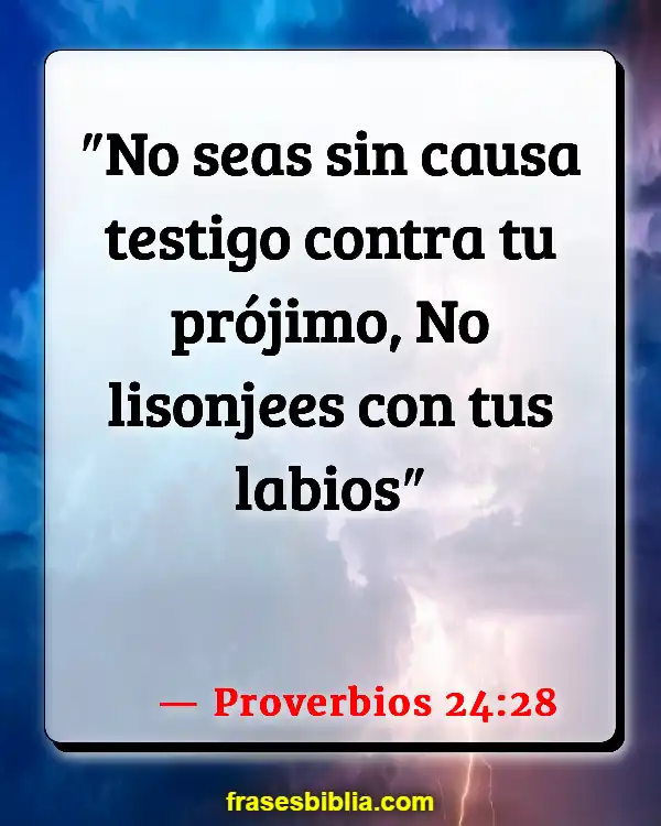 Versículos De La Biblia Infiel (Proverbios 24:28)