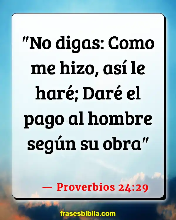 Versículos De La Biblia Infiel (Proverbios 24:29)