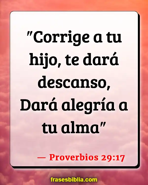 Versículos De La Biblia Niños descarriados (Proverbios 29:17)