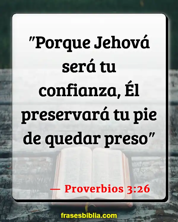 Versículos De La Biblia Batalla (Proverbios 3:26)