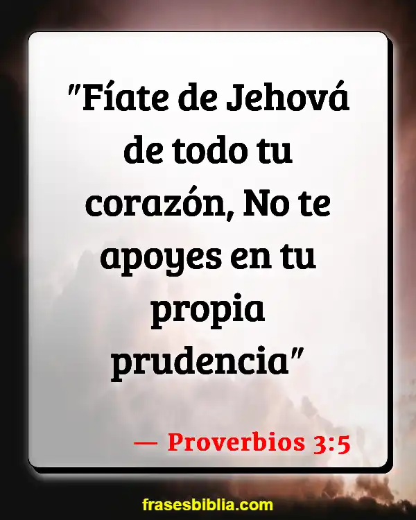 Versículos De La Biblia Preocupaciones (Proverbios 3:5)