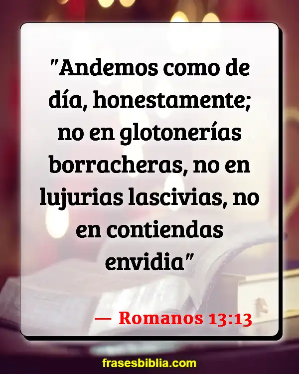Versículos De La Biblia Levadura (Romanos 13:13)