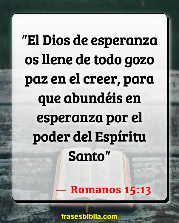 Versículos De La Biblia Hoy (Romanos 15:13)