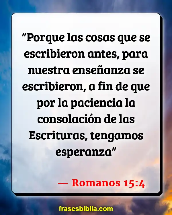 Versículos De La Biblia Hoy (Romanos 15:4)
