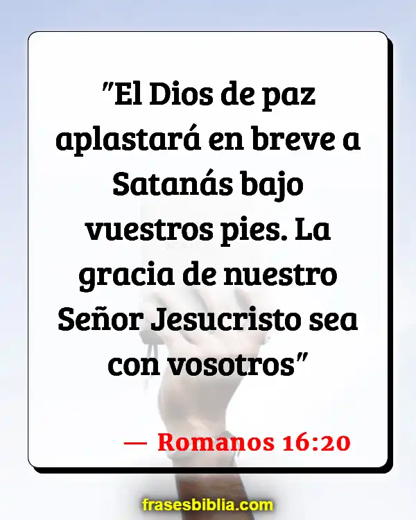 Versículos De La Biblia Triunfando (Romanos 16:20)