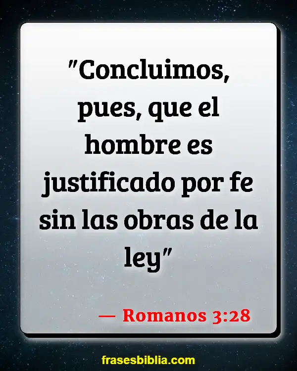 Versículos De La Biblia Indultos (Romanos 3:28)