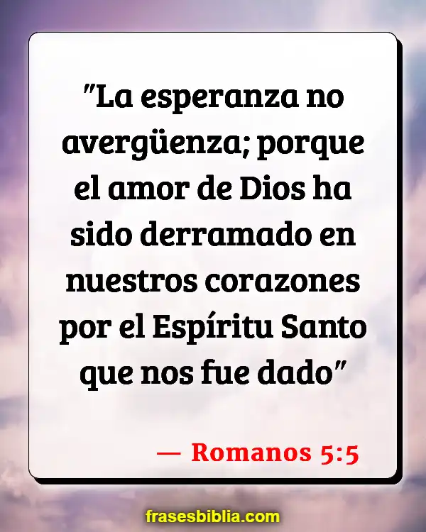 Versículos De La Biblia Feo (Romanos 5:5)