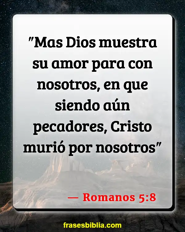 Versículos De La Biblia Hoy (Romanos 5:8)