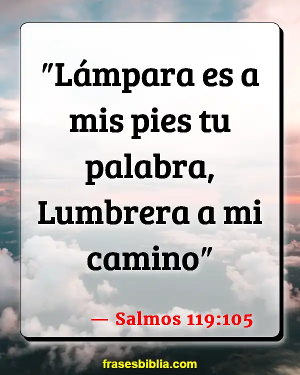 Versículos De La Biblia Palabras de mi boca (Salmos 119:105)