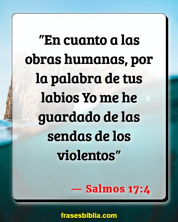 Versículos De La Biblia Labios (Salmos 17:4)