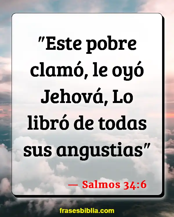 Versículos De La Biblia Pobreza mundial (Salmos 34:6)