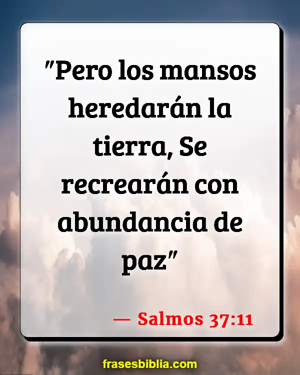 Versículos De La Biblia Bienaventuranzas (Salmos 37:11)